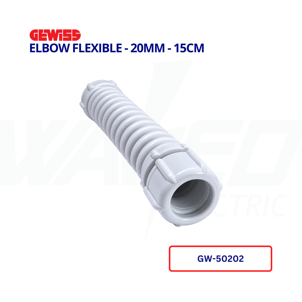 ELBOW FLEXIBLE - 20mm - 15cm