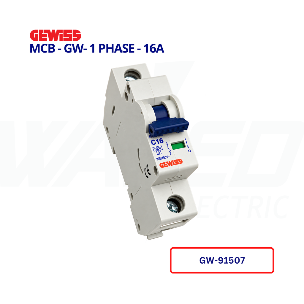 MCB - GW- 1 Phase - 16A