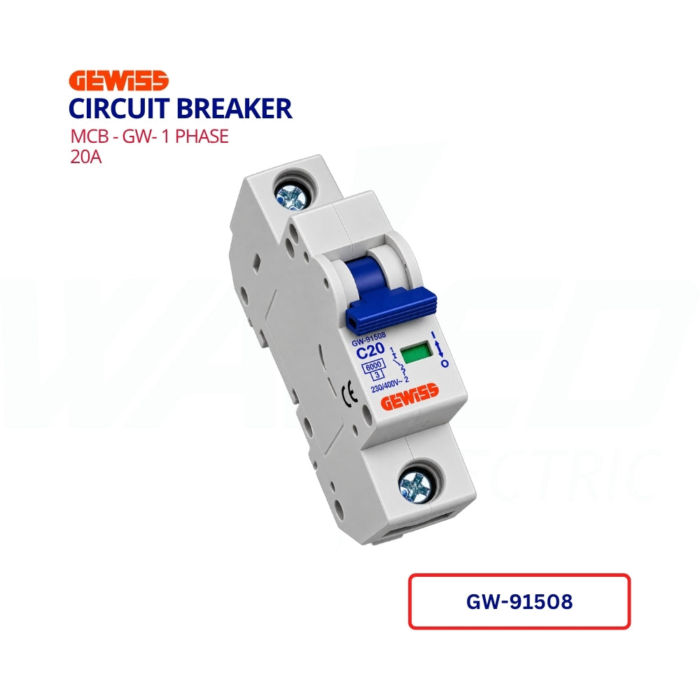 MCB - GW- 1 Phase - 20A