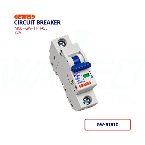 MCB - GW- 1 Phase - 32A