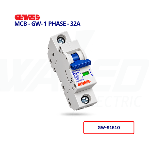 MCB - GW- 1 Phase - 32A