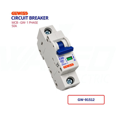MCB - GW- 1 Phase - 50A