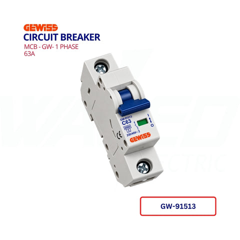 MCB - GW- 1 Phase - 60A