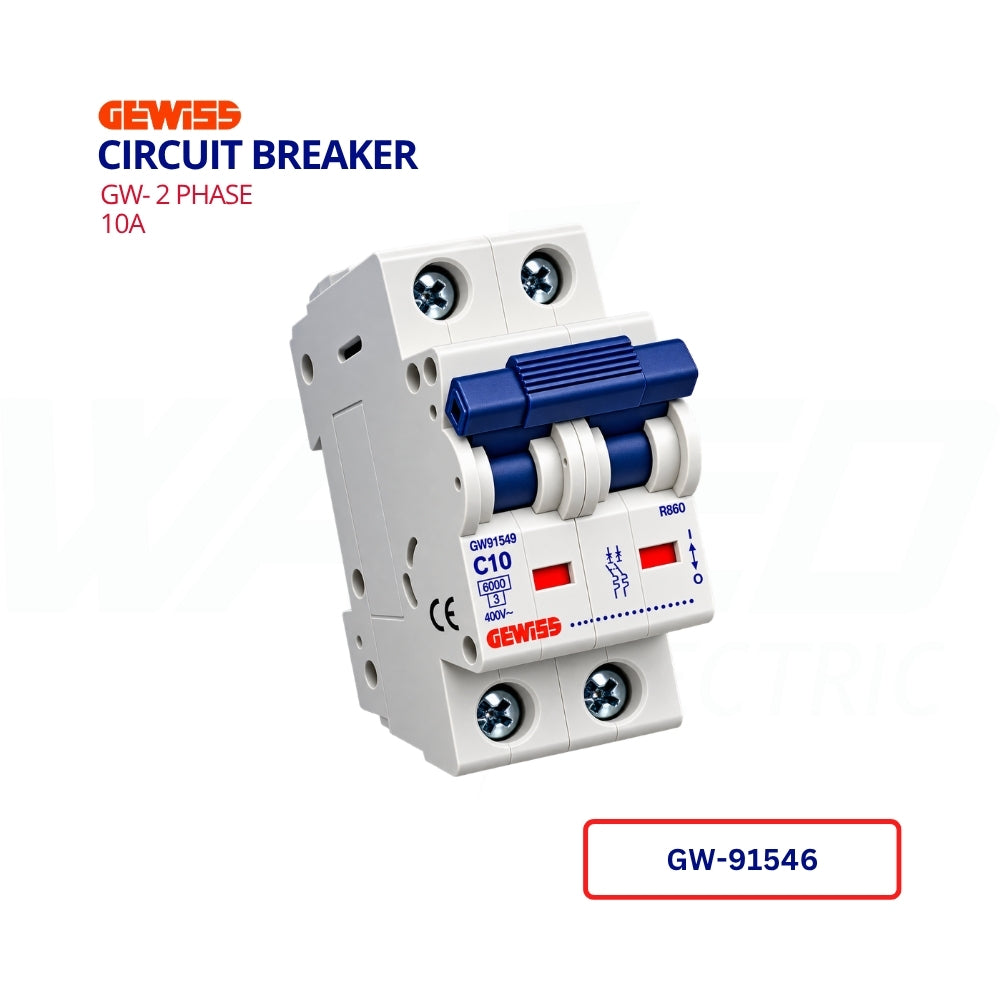 MCB - GW- 2 Phase - 10A