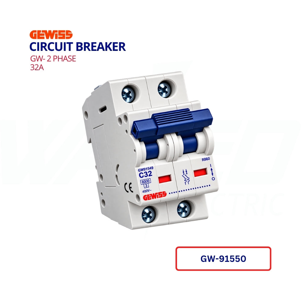 MCB - GW- 2 Phase - 32A
