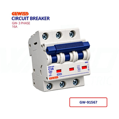 MCB - GW- 3 Phase - 16A