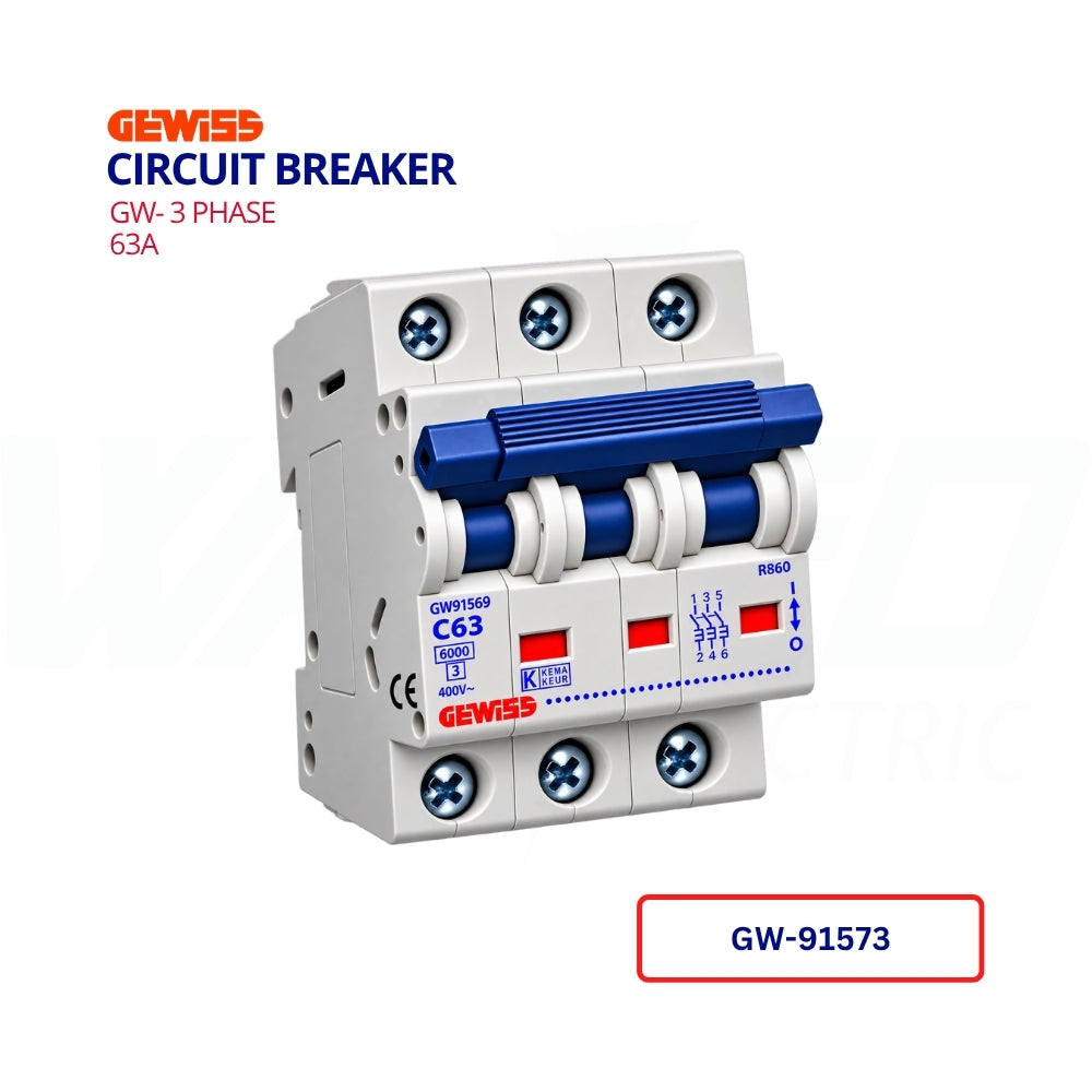 MCB - GW- 3 PHASE - 63A