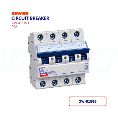 MCB - GW- 4 PHASE - 10A