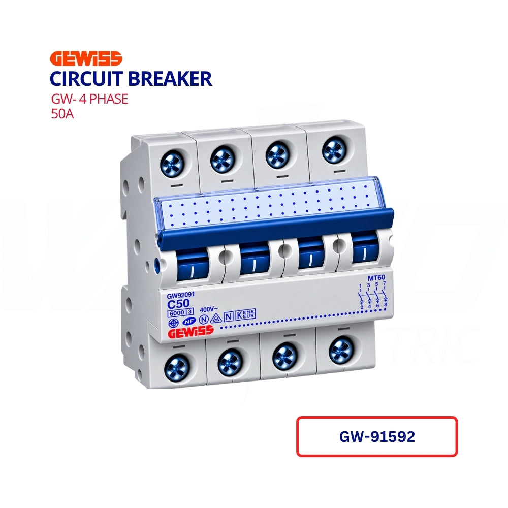 MCB - GW- 4 PHASE - 50A