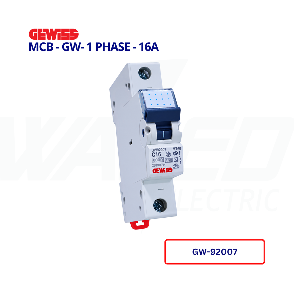 MCB - GW- 1 PHASE - 16A