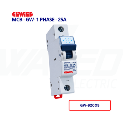 MCB - GW- 1 PHASE - 25A