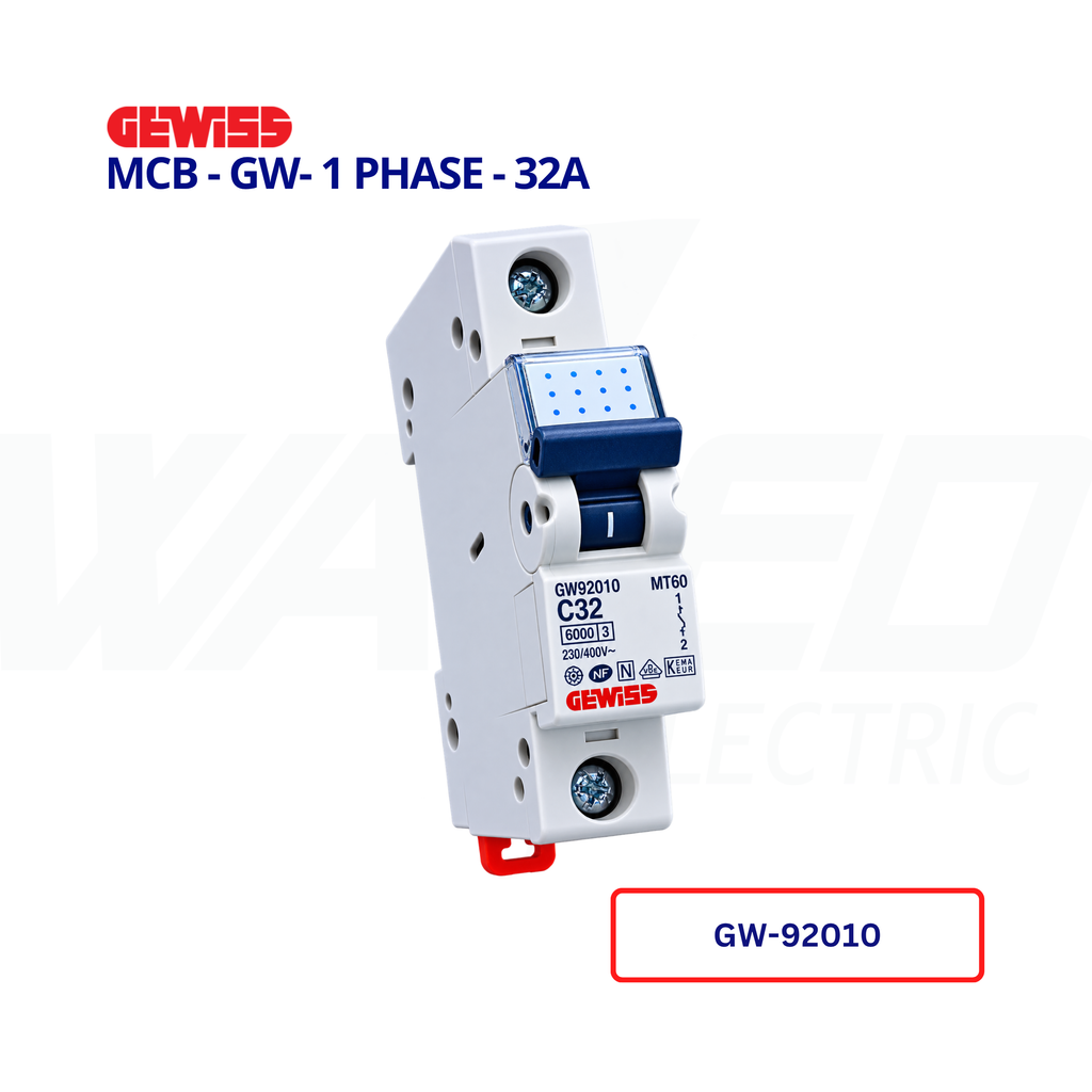 MCB - GW- 1 PHASE - 32A