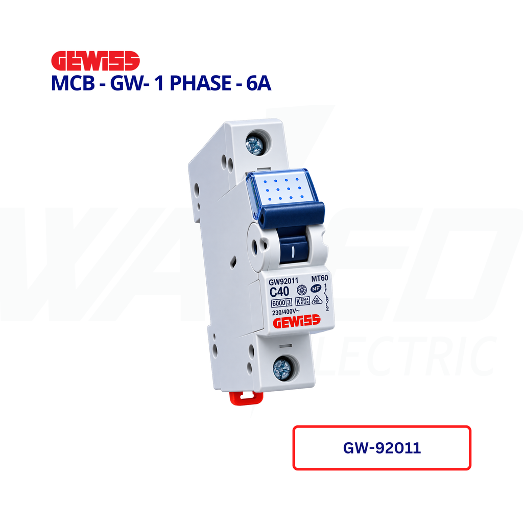 MCB - GW- 1 PHASE - 40A