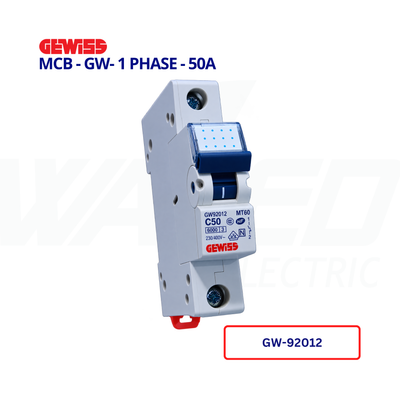MCB - GW- 1 PHASE - 50A