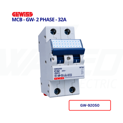 MCB - GW- 2 PHASE - 32A