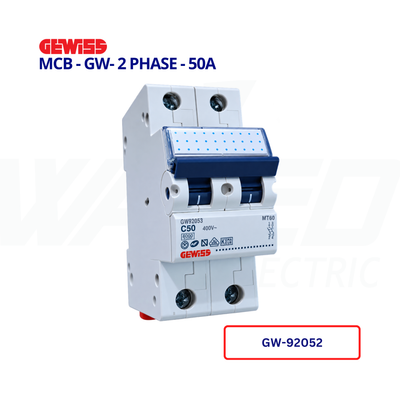 MCB - GW- 2 PHASE - 50A