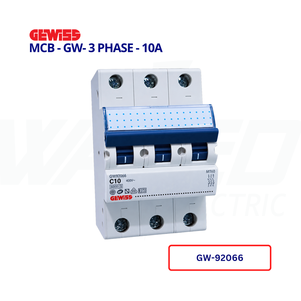 MCB - GW- 3 PHASE - 10A
