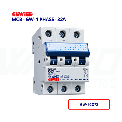 MCB - GW- 3 PHASE - 63A