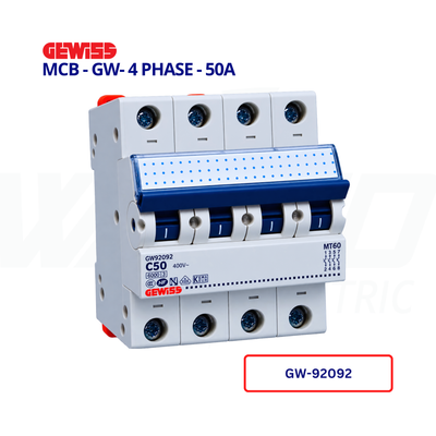MCB - GW- 4 PHASE - 50A