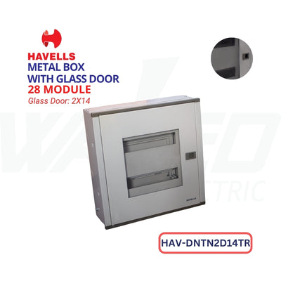 Metal Box - 28mod - Slim - HAVELLS
