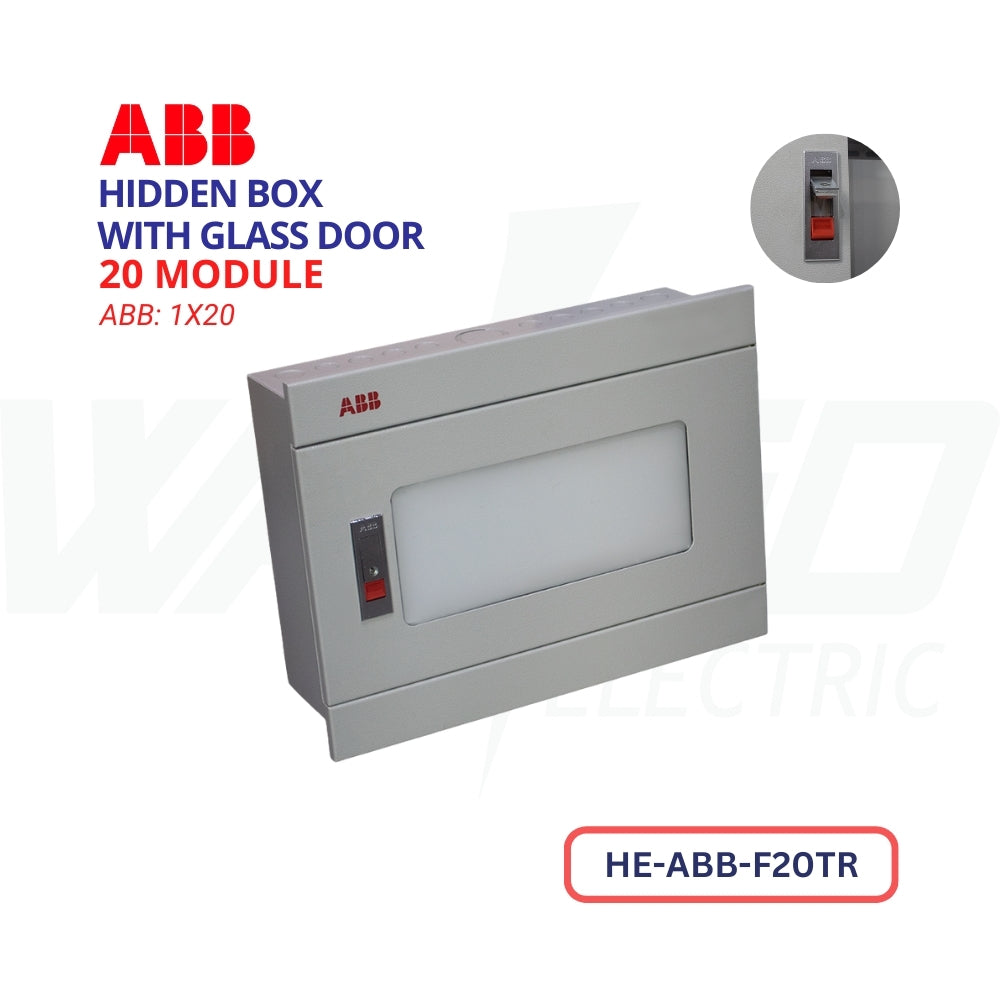 Metal Box - 20mod - Slim - ABB