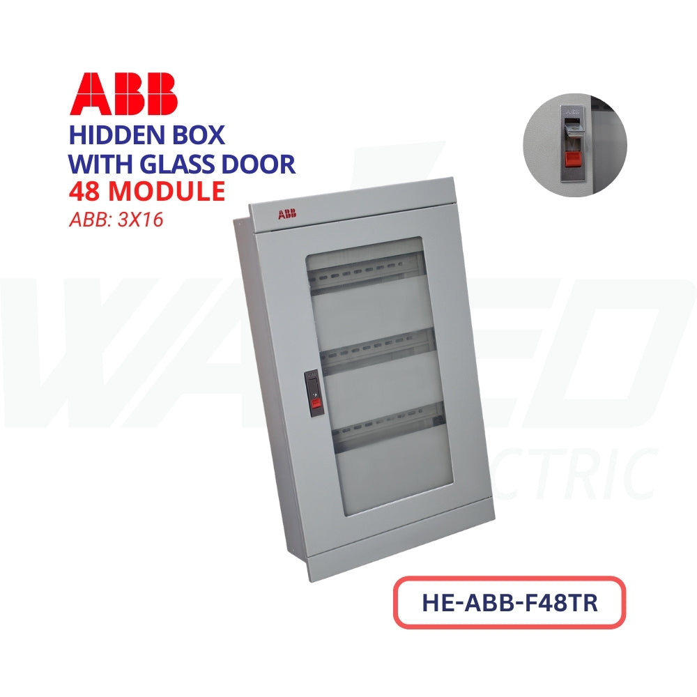 Metal Box - 48mod - Slim - ABB