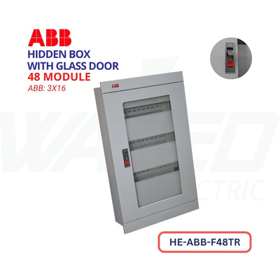 Metal Box - 48mod - Slim - ABB