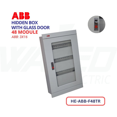 Metal Box - 48mod - Slim - ABB