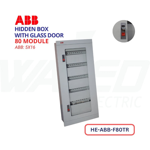 Metal Box - 80mod - Slim - ABB