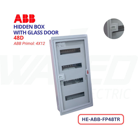Metal Box - 48mod - Slim - ABB