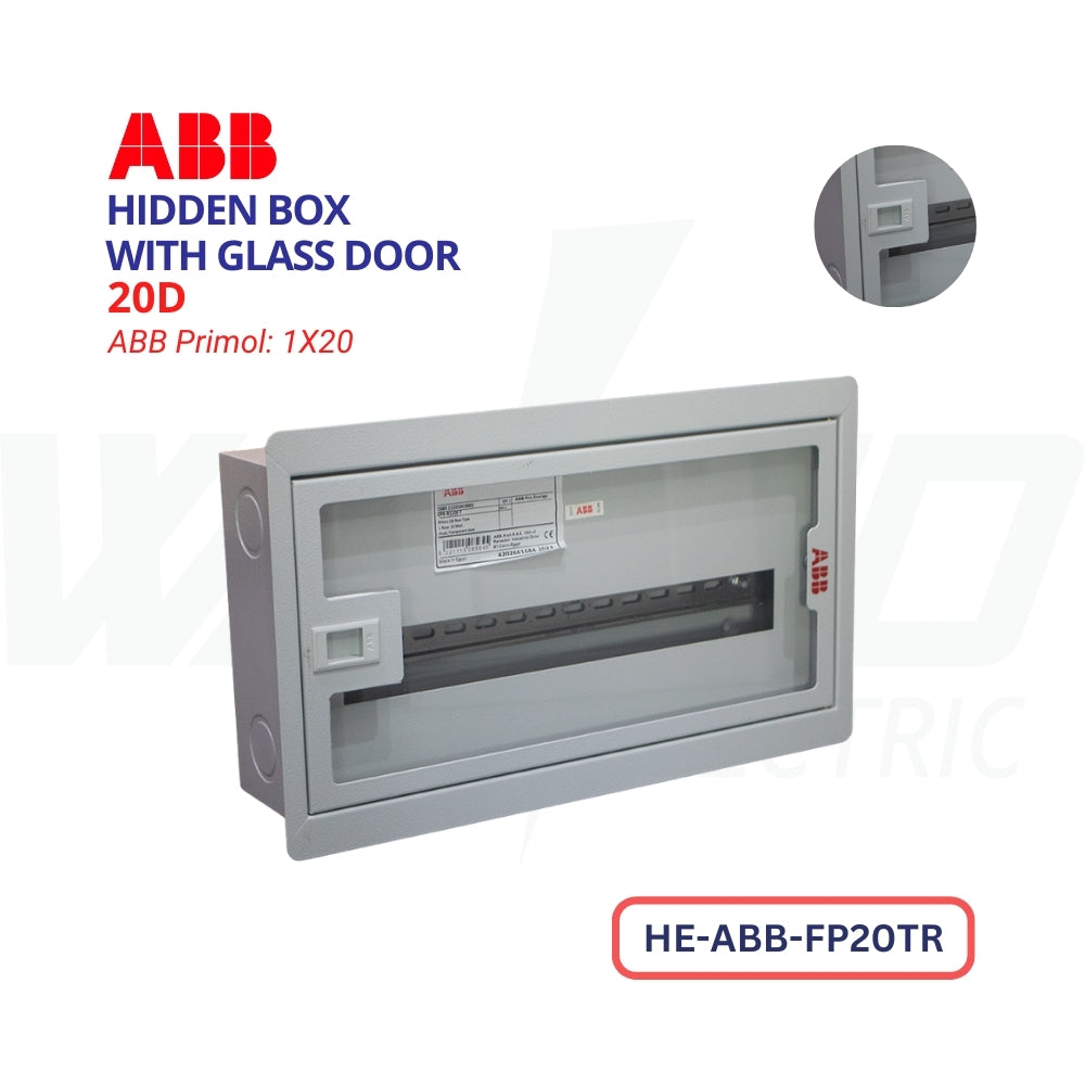 Metal Box - 20mod - Slim - ABB