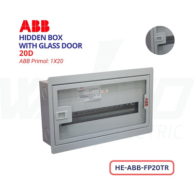 Metal Box - 20mod - Slim - ABB