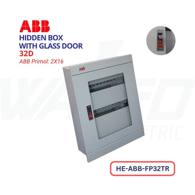 Metal Box - 32mod - Slim - ABB