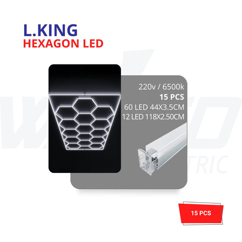 Hexagon Led - 15 pieces