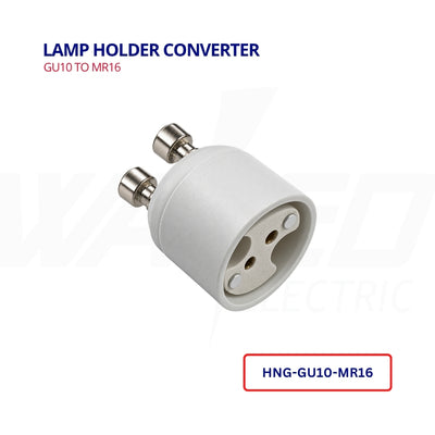 Lamp Holder Converter - GU10 To MR16