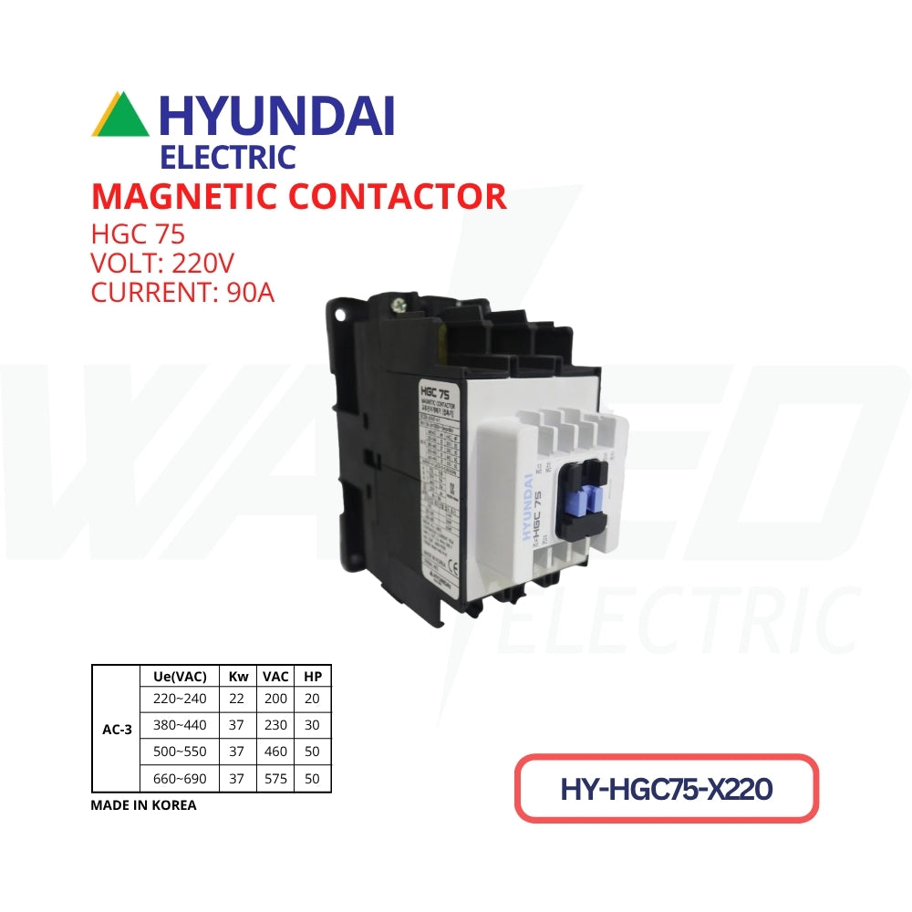 Magnetic Contactor - 90A - HGC75