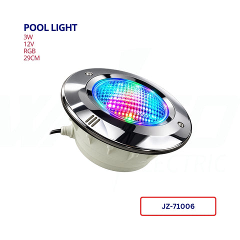 Pool Light - 3W -12v - RGB