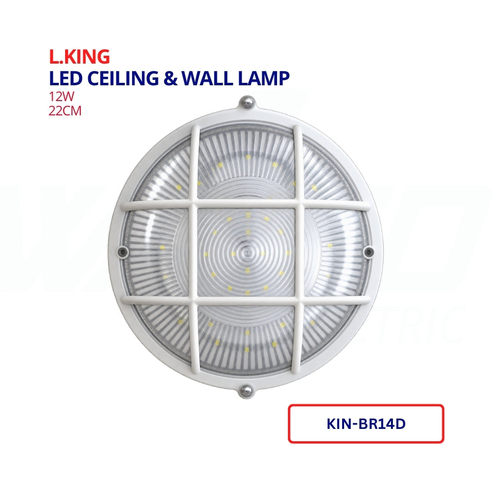 Led Ceiling & Wall Lamp - 12w - 22cm