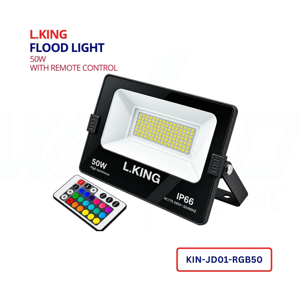 Flood Light - 50W - RGB - L.KING