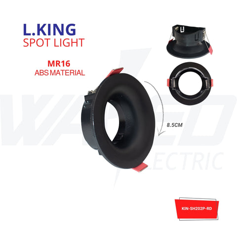 Cover Spot Light - mr16 - Round -  ABS Material