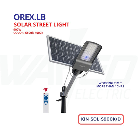 Solar Street Light - 900w - OREX.LB