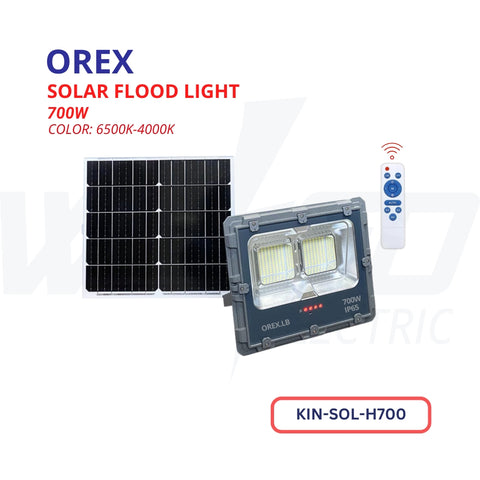 Solar Flood Light - 700w - OREX.LB