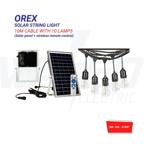 Solar String Light - 10m & 20m