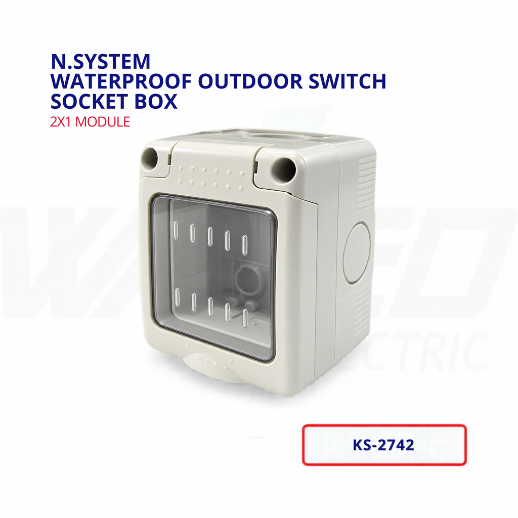 Waterproof Outdoor Switch Socket Box - N.System