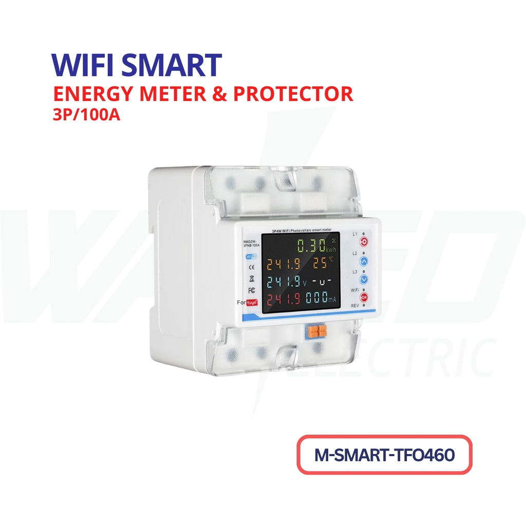 Wifi Smart - Energy Meter & Potector - 3P 100A