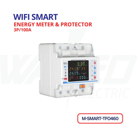 Wifi Smart - Energy Meter & Potector - 3P 100A