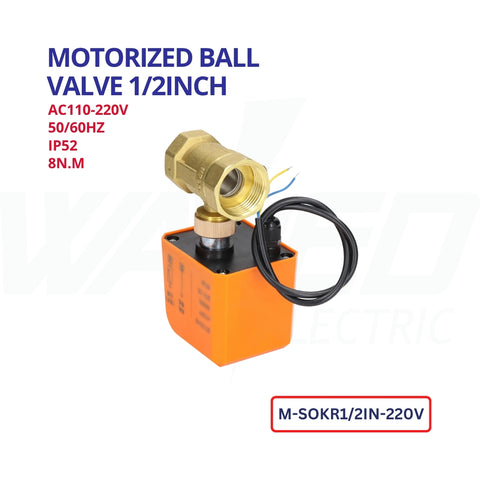Motorized Ball Valve - 110-220V