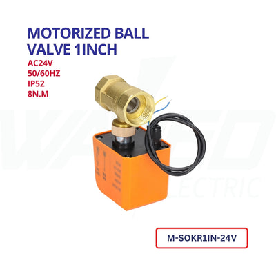 Motorized Ball Valve - 24V - 1 inch