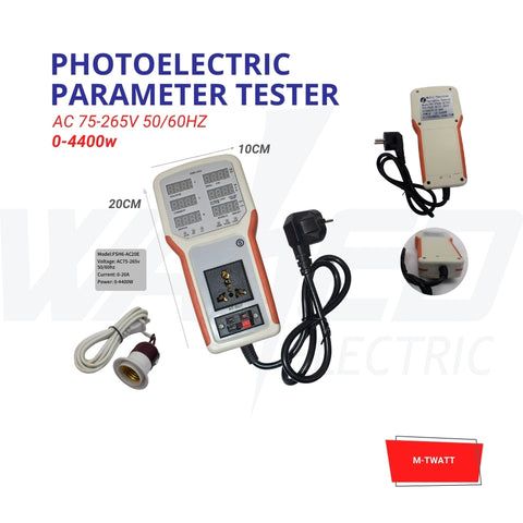 Photoelectric Parameter Tester