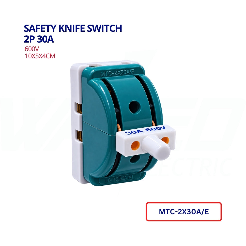 Safety Knife Switch - 2P 30A